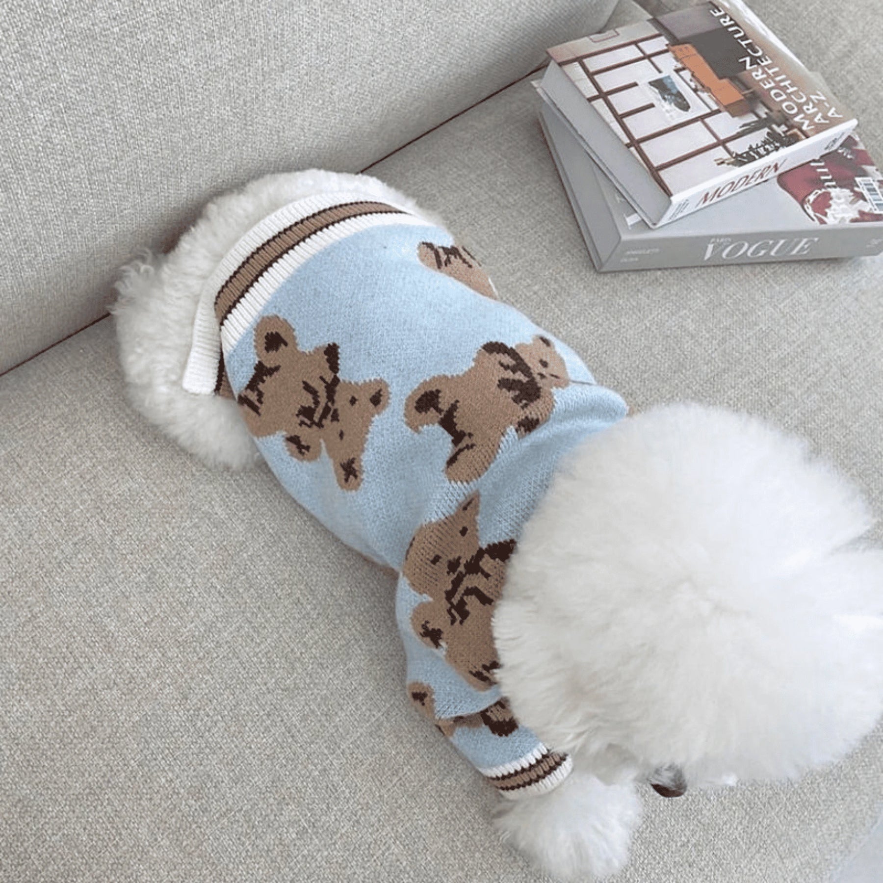Cardigan Luxuoso Para Pet - SnoopyLuxe