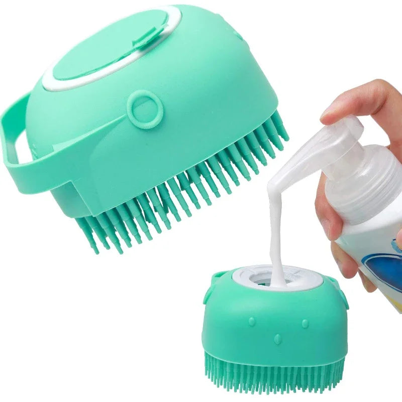 Escova de Banho 2 em 1  Para Pet- SnoopyFoam